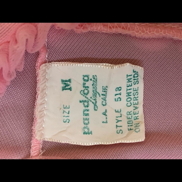 Elegant Pink Lace Nightgown - Picture 8 of 9